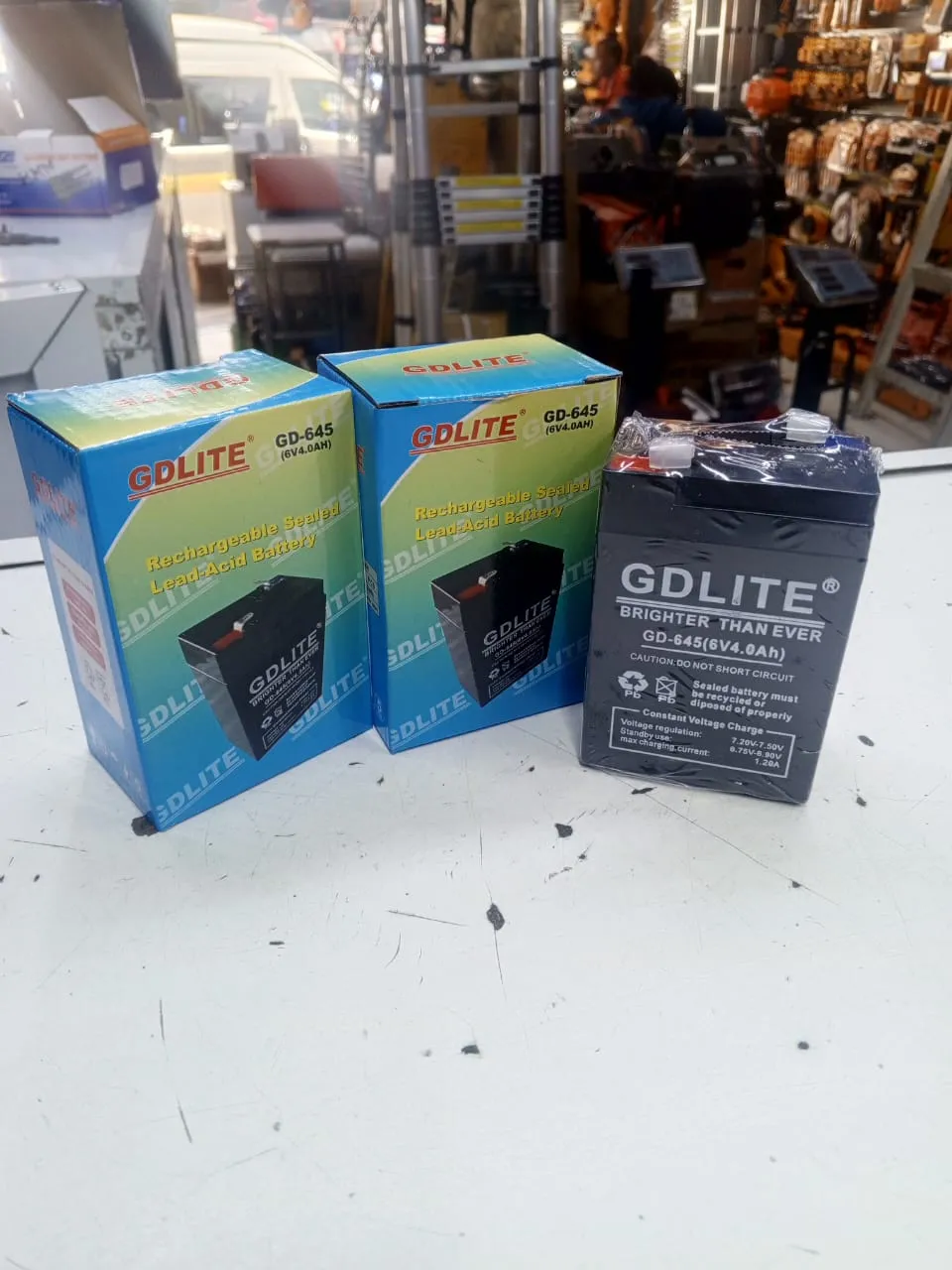 GD-Lite rechargeable battery,