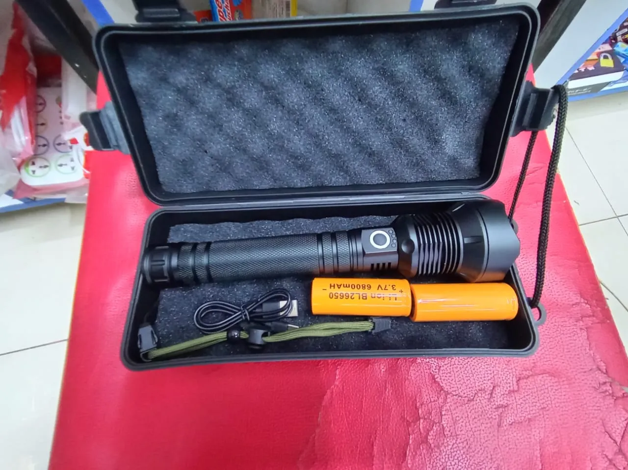 Power Style Rechargeable Torch
