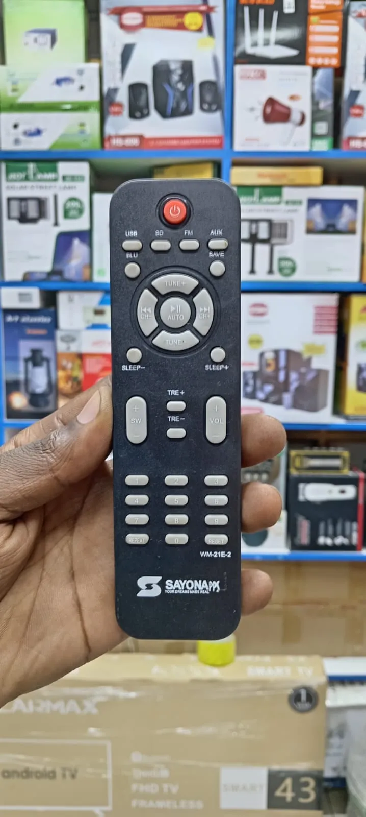 Sayona App Woofer Remotes