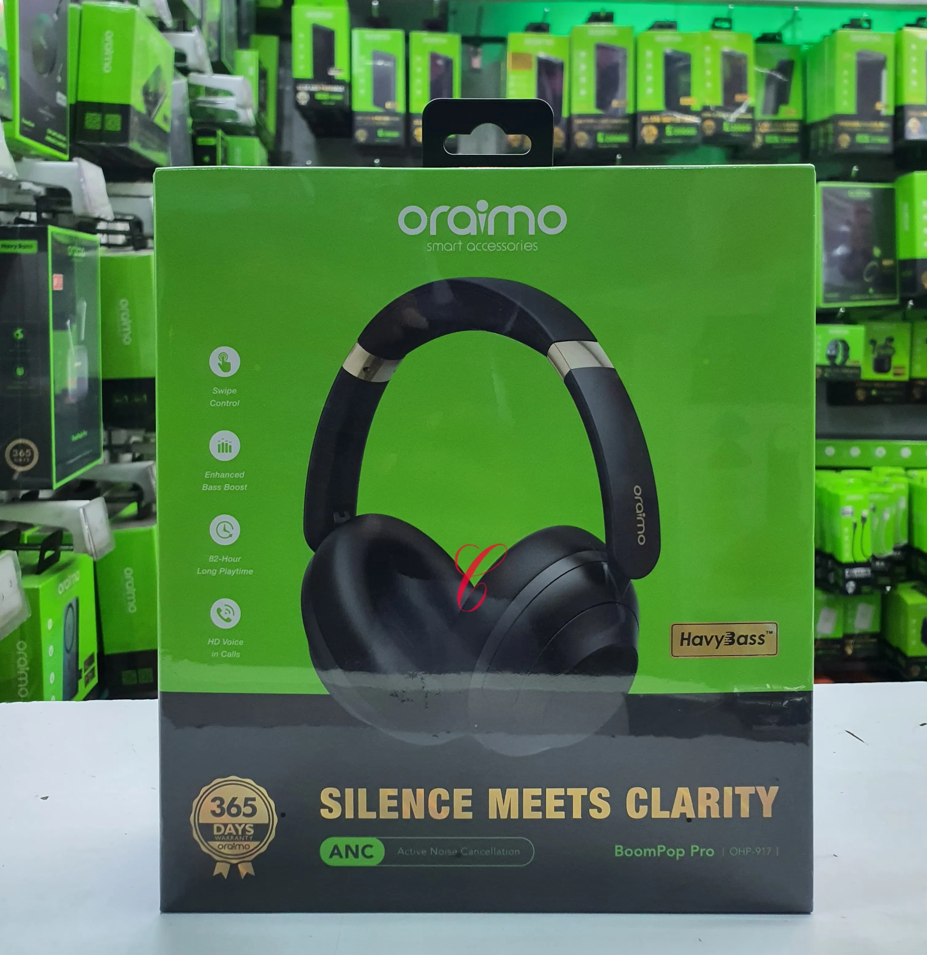 Oraimo boompop headphones