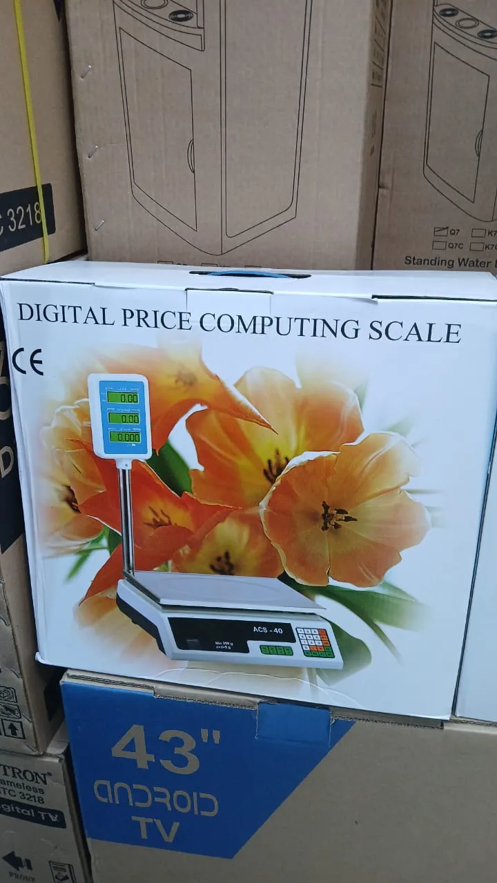 Acs-40 Butchery scale 40Kgs digital weighing machine