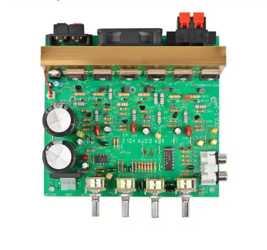 2.1Ch amplifier green board  - Image 3