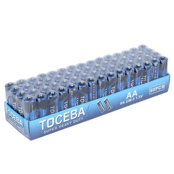 AA Torcebal battery 60pcs pack