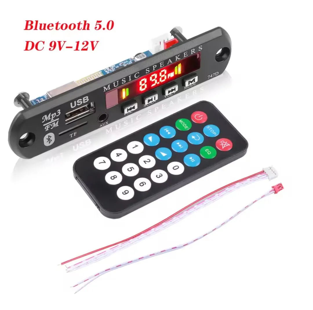 Mp3 BT module amplifier face
