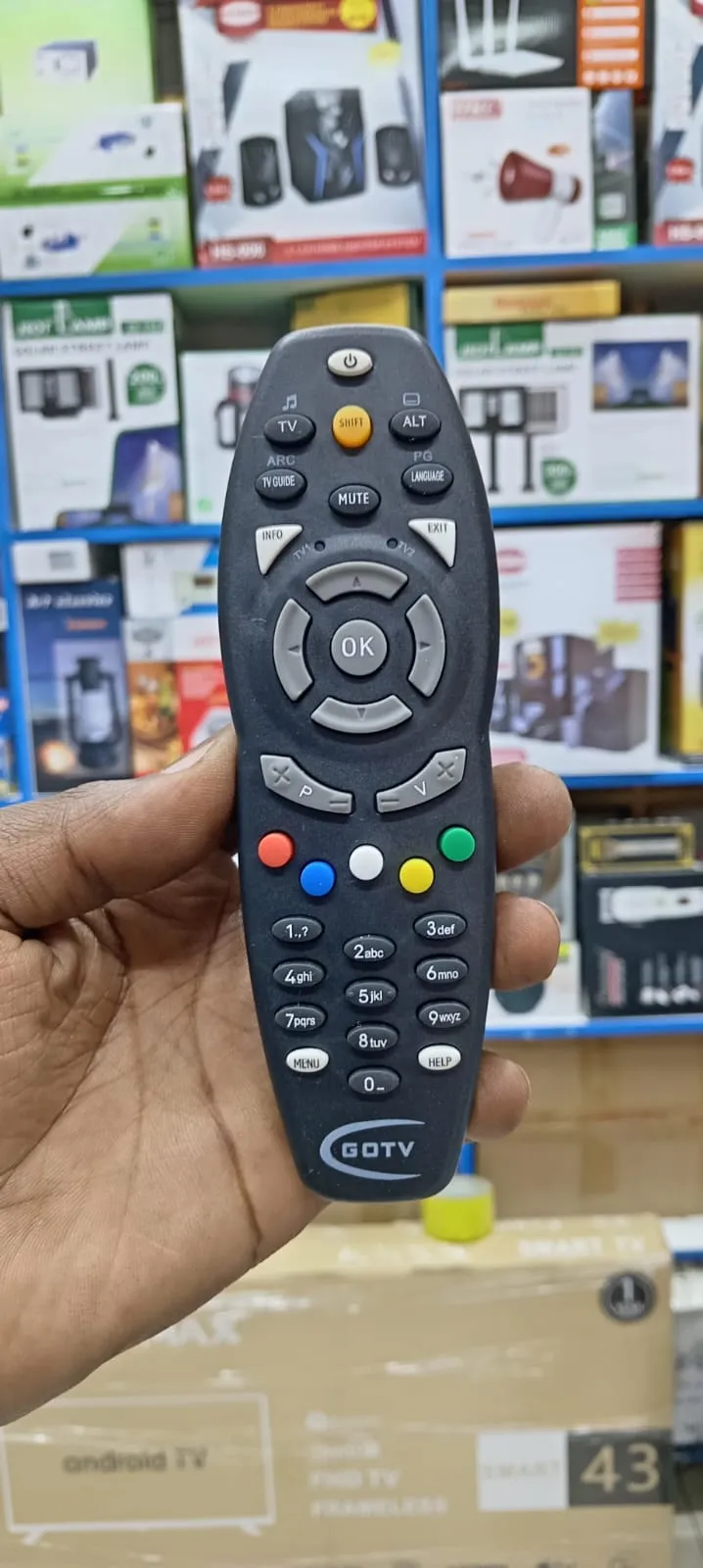 GOTV decoder remote