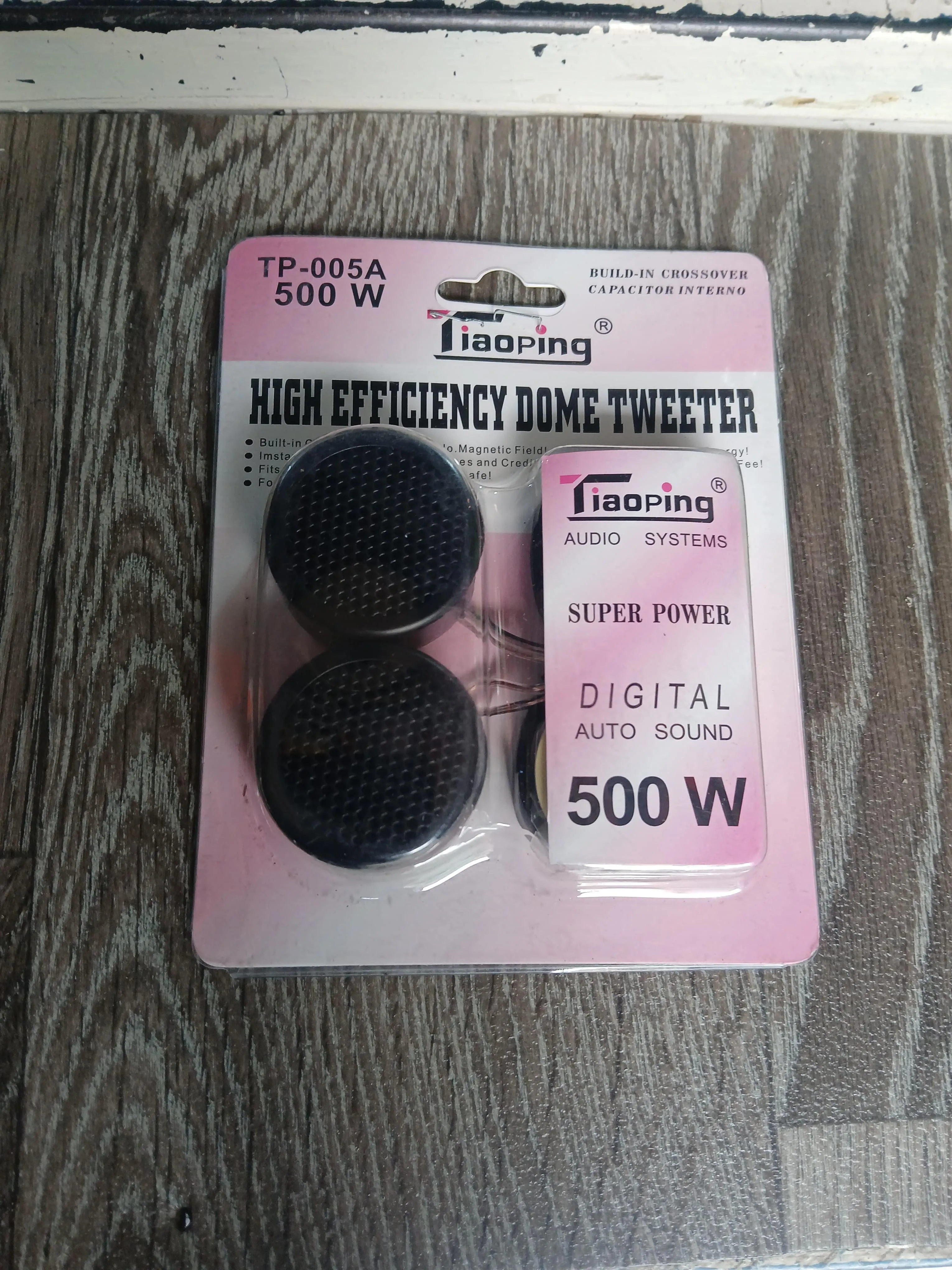 High Frequency Dome tweeters
