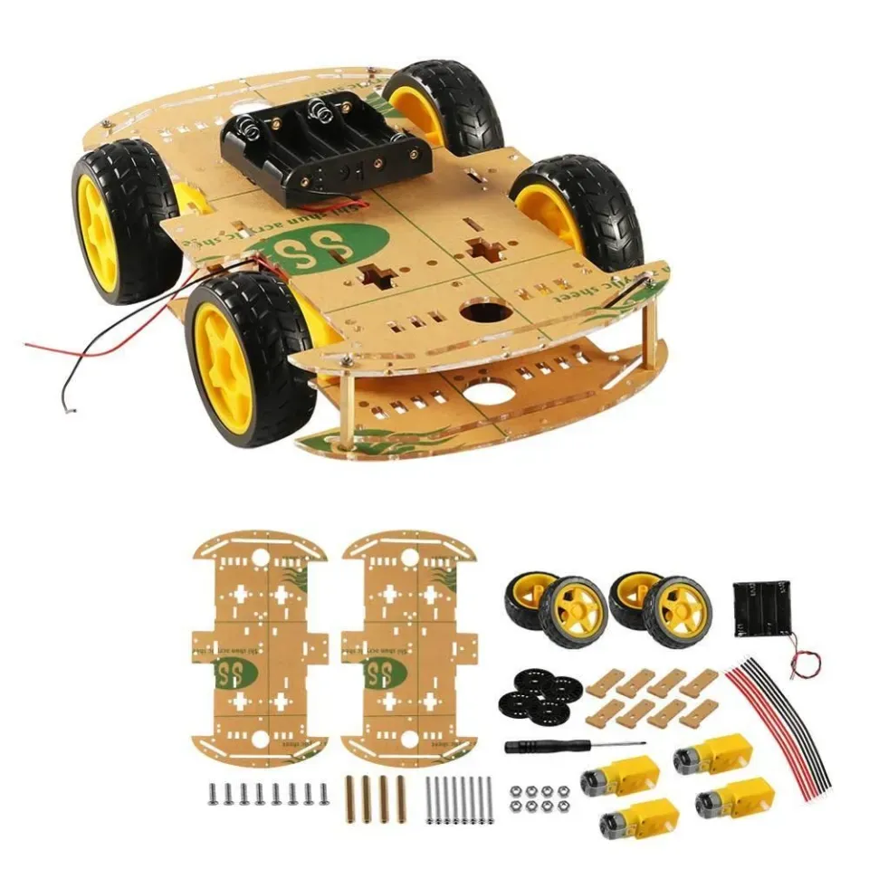 4 Wheel Robotic car kit