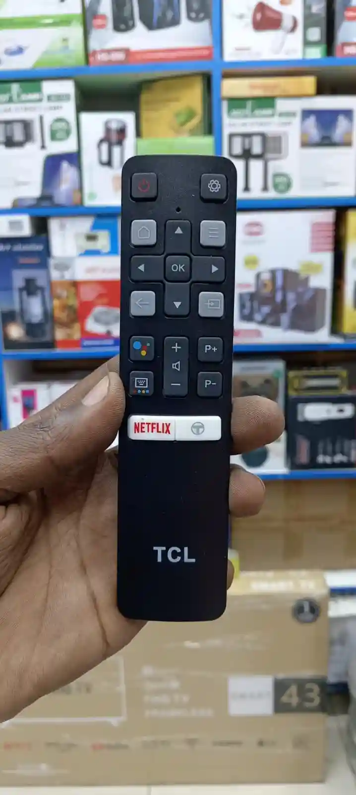  TCL Voice Mic Remote Control – For 4K UHD AI Android Smart TVs - Image 1