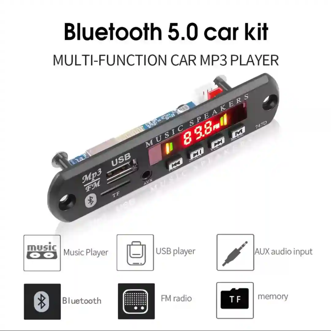 Mp3 BT module amplifier face - Image 2