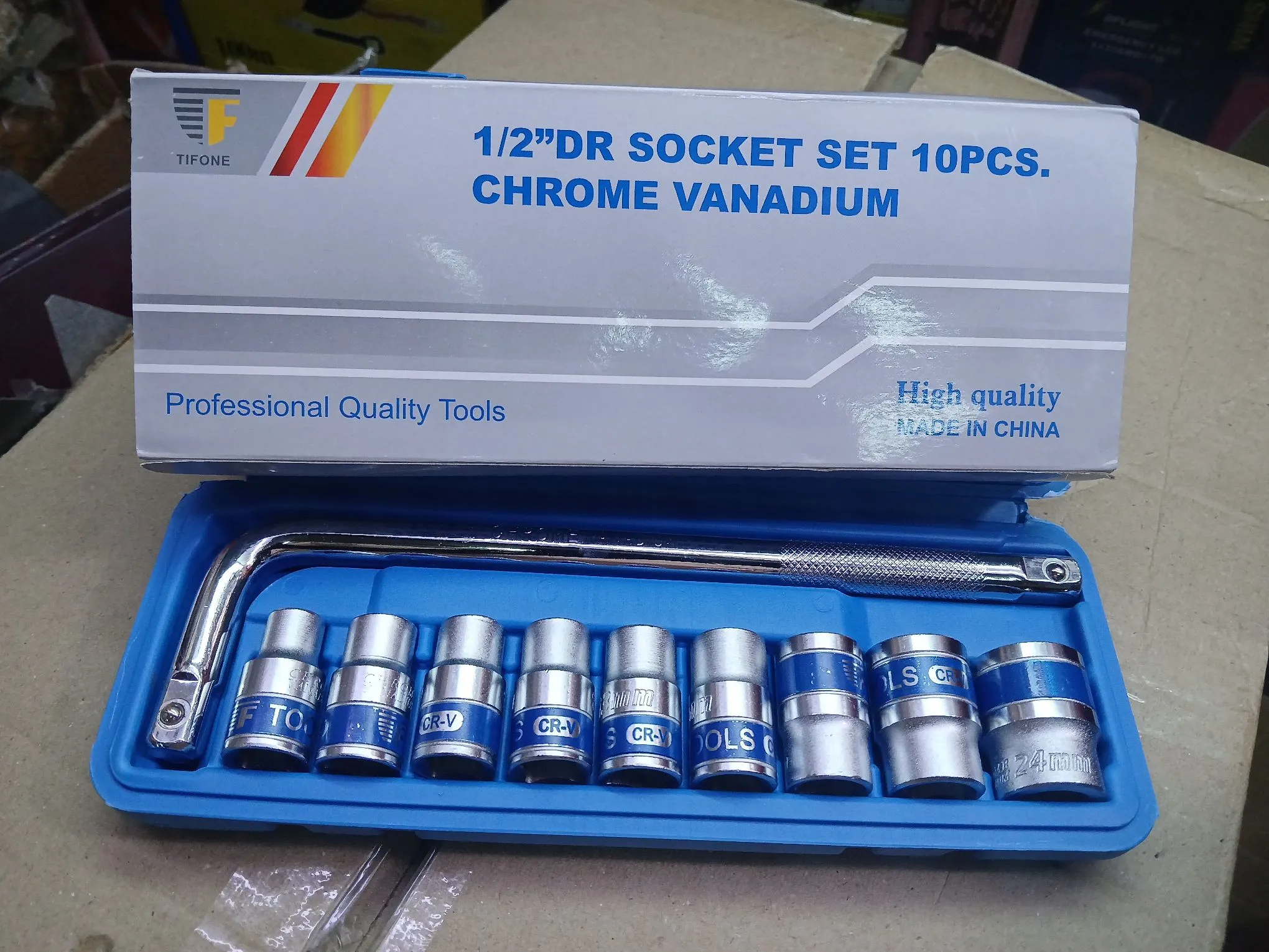 ½ Dr Socket Wrench set 10pcs 